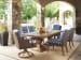 Harbor Isle - Swivel Rocker Arm Dining Chair - Dark Brown