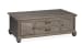 Lancaster - Lift Top Storage Cocktail Table (With Casters) - Dove Tail Gray