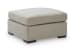 Bridgepoint - Oversized Accent Ottoman - Stone