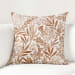 Mulberry - 22" x 22" Pillow - Chestnut Brown