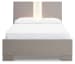 Surancha - Gray - Queen Panel Bed