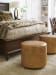 Silverado - Waverly Swivel Ottoman - Light Brown