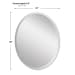 Frameless - Vanity Oval Mirror