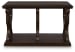 Maylee - Dark Brown - Sofa Table