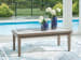 Rainier Ranch - Rectangular Cocktail Table - Brown / Beige