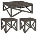 Haroflyn - Gray - 3 Pc. - Coffee Table, 2 End Tables