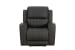 Pierce - Power Recliner With Power Recline, Power Headrest, Power Lumbar Zero Gravity, Lumbar - Dark Gray