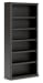 Beckincreek - Black - Large Bookcase