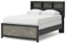 Broachmyn - Full Bookcase Bed - Black / Gray