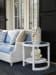 Ocean Breeze Promenade - Round End Table - White