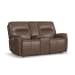 Wilson - Power Reclining Loveseat With Console And Power Headrests - Café