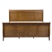 Grandpas Cabin - King Sleigh Bed - Light Brown