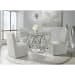 Merlin - Standard Height 5 Piece Dining Set-Table And Four Side Chairs - Gray