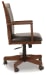 Hamlyn - Medium Brown - Home Office Swivel Desk Chair