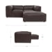 Form - Nook Modular Sectional - Espresso Brown