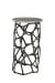 Sebastian - Tall End Table - Gray / Black