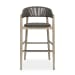 Dermott - Outdoor Bar Stool - Brown / Dark Gray