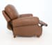 Longhorn - Push Thru The Arm Recliner - Light Brown