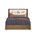 Normandy - Queen Upholstered Storage Bed - Light Brown
