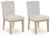 Whittgate - Light Brown - Dining Upholstered Side Chair (Set of 2)