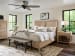 Modern Farmhouse - Ames King Complete Bed - Light Brown