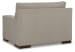 Maggie - Flax - 2 Pc. - Chair And A Half, Ottoman