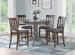 Plymouth - Round Counter Table - Gray