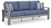 Half Moon Beach - Sofa With Cushion - Blue / Gray