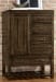 Standing Chest - Standing Chest - 5 Drawers and 1 Door