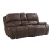 Atlantis - 3 Piece Living Room Set Sofa, Loveseat & Recliner - Heritage Coffee