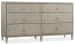 Elixir - 6-Drawer Dresser - Pearl Silver