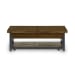 Carpenter - Rectangular Lift-Top Coffee Table With Casters - Dark Brown