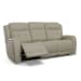 Grant - Power Reclining Sofa With Power Headrests - Ivory