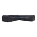 Form - Classic L Modular Leather Sectional - Vantage Black