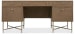 Sonnet - Sonnet Executive Desk - Dark Gray