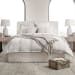 Jayson - Gray Stripe Linen Cashmere Queen Duvet