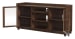 Starmore - 2 Pc. - 70" TV Stand With Faux Firebrick Fireplace Insert - Brown