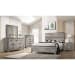 Millers Cove - Queen Panel 5 Piece Bedroom Set - Distressed Gray