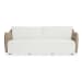 Sunset - Wicker Outdoor Sofa - Oatmeal / Oyster White