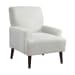 Kiwi - Chair - Boucle White And Espresso