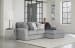 Glacier - 2 Piece Sofa Chaise (LSF Loveseat / RSF Chaise) - Shark