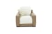 Myla - Recliner With Power And Power Headrest And Lumbar-Zero Gravity - Fawn / Pearl