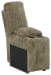 Lubec - Taupe - 3-Piece Reclining Loveseat With Console