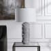 Waves - Table Lamp - Blue & White
