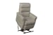 Luka - Recliner-Lift Chair With Power Headrest - Pearl Silver