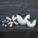 Double Cross - Sculpture - Opaline Crystal