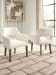 Marxmore - Dining Upholstered Arm Chair (Set of 2) - Beige / Brown