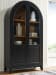 Dagandale - Black / Natural - Accent Cabinet