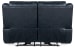 MS - Montel Lay Flat Power Loveseat With Power Headrest & Lumbar - Blue