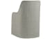 Cohesion Program - Aperitif Swivel Bar Stool - Beige / Dark Brown